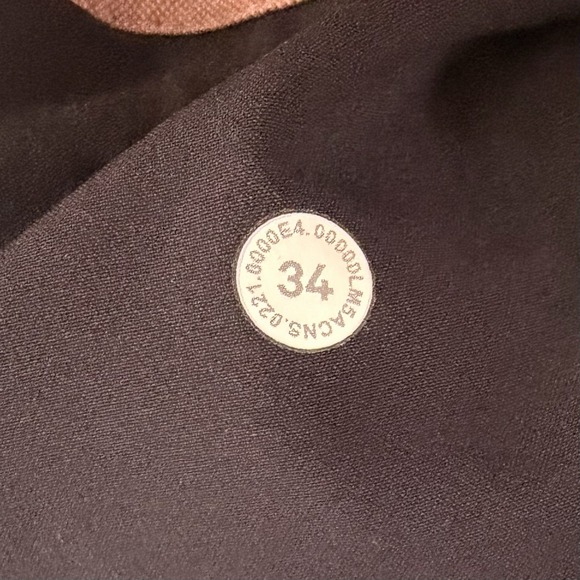 Lululemon Commission Slim Fit Earth Dye Earth Color Clay Pants 34x30 - Picture 7 of 7